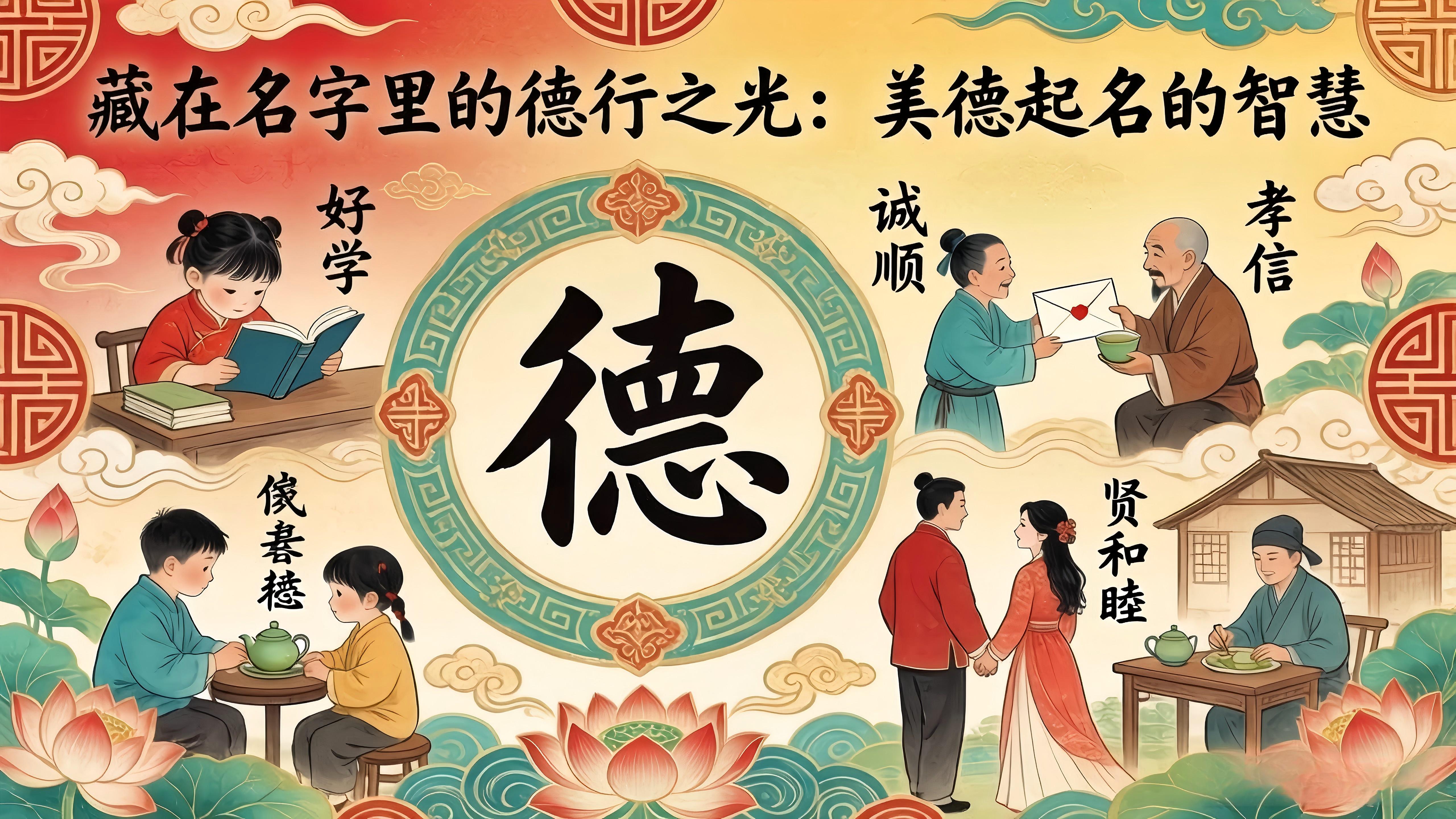 藏在名字里的德行之光：美德起名的智慧